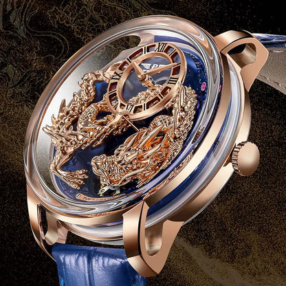 PINDU P6632 Développe des montres mécaniques automatiques pour hommes