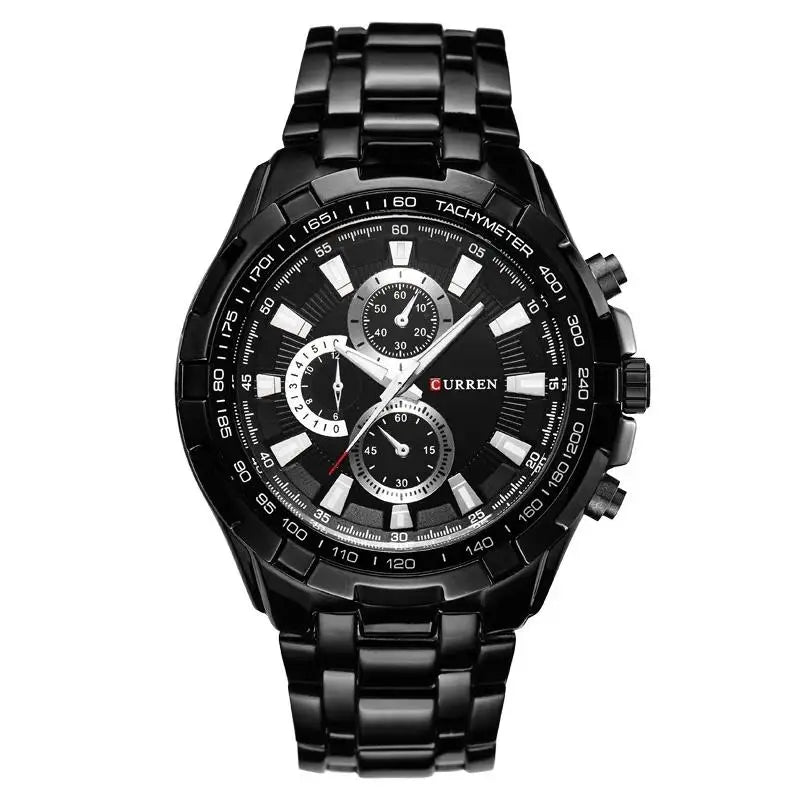 CURREN 8023 Montre à Quartz Homme Étanche Sport Militaire Montres Hommes Affaires Acier Inoxydable Montre-bracelet Horloge Masculine reloj hombre