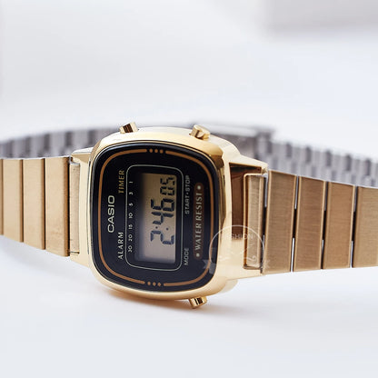 Casio montre or femmes montres ensemble marque luxe étanche Quartz montre femmes numérique Sport dames montre relogio feminino 68