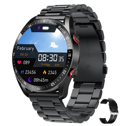 2026 Nouveau pour la montre connectée GT Series Homme Femme ECG+PPG Écran HD Appel BT Traqueur GPS Fréquence cardiaque IP68 Étanche SmartWatch