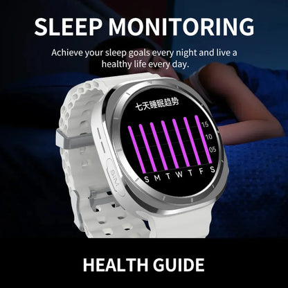 La montre connectée BW7 est dotée d'un suivi sportif et de fitness multifonctionnel avec un écran AMOLED de 1,46 pouce pour le suivi de la santé
