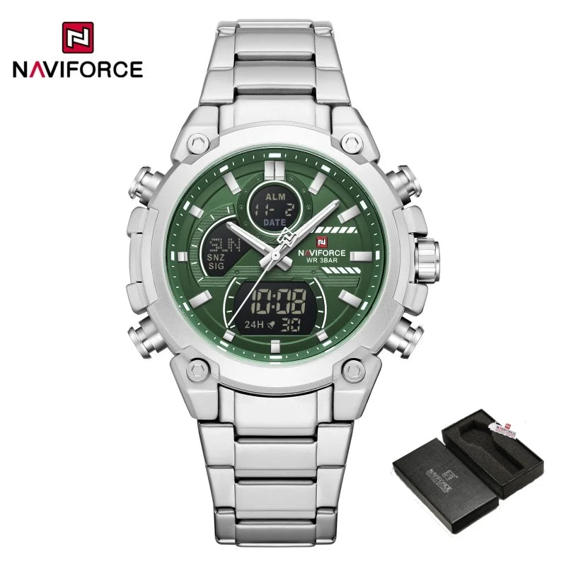 NAVIFORCE – Nouvelle montre-bracelet originale pour hommes, étanche, numérique, à la mode, Relogio Masculino 2026, livraison gratuite