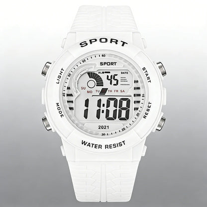 Montre numérique LED ChronoState Sport – Étanche 30M | Alarme Chronomètre Montre-bracelet électronique
