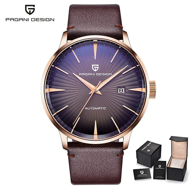2026 New PAGANI DESIGN Men's Mechanical Watches Top Brand Luxury Automatic Watch For Men Stainless Steel Sports Waterproof Clock