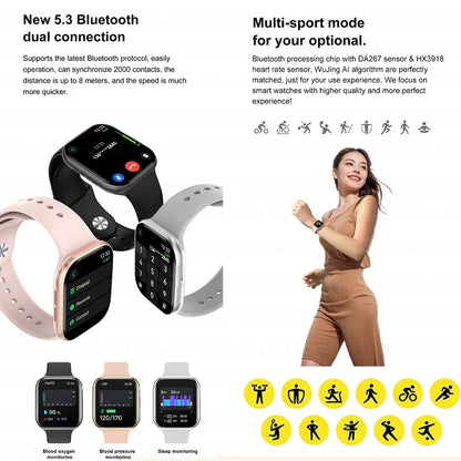 2025 Nouvelle montre connectée originale pour Apple DT Watch 10 Homme AMOLED 4 Go Mémoire Musique 3D Surround Appel BT Étanche Montre intelligente Femme