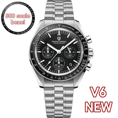 PAGANI DESIGN 2026 Nouvel Hommage à la CK2998 Moon Watch Montre Homme Luxe Quartz Pour Homme Saphir AR Sport Chronographe Homme