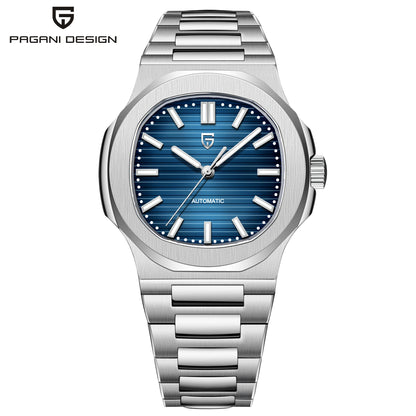 PAGANI DESIGN 2025 Nouvelles montres homme Montre automatique de luxe pour homme Mécanique 40MM Montre-bracelet Acier inoxydable Verre saphir AR