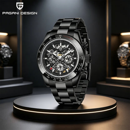 PAGANI DESIGN 2026 Nouvelle Montre Mécanique Automatique pour Homme en Acier Inoxydable Étanche 100m Montre de Luxe Décontractée pour Homme Reloj Hombre