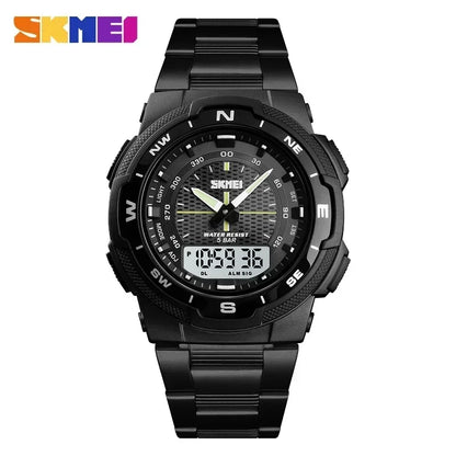 SKMEI 1370 Full Steel Business Watch Relogio Masculino