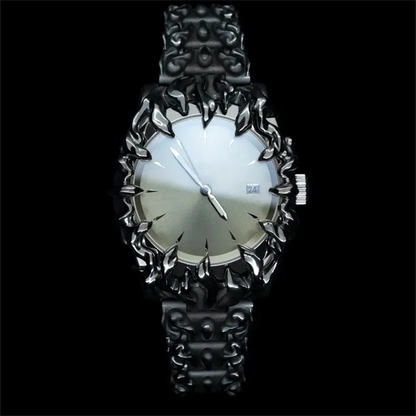 montres tendance hétéroclites en forme de griffe, en albâtre, style rétro, Y2K, euro-américaines, montres spéciales de niche avancées sur Instagram