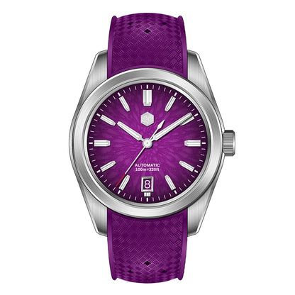 Montre automatique San Martin Men SN0144-GS Cadran JianZhan Montre-bracelet mécanique