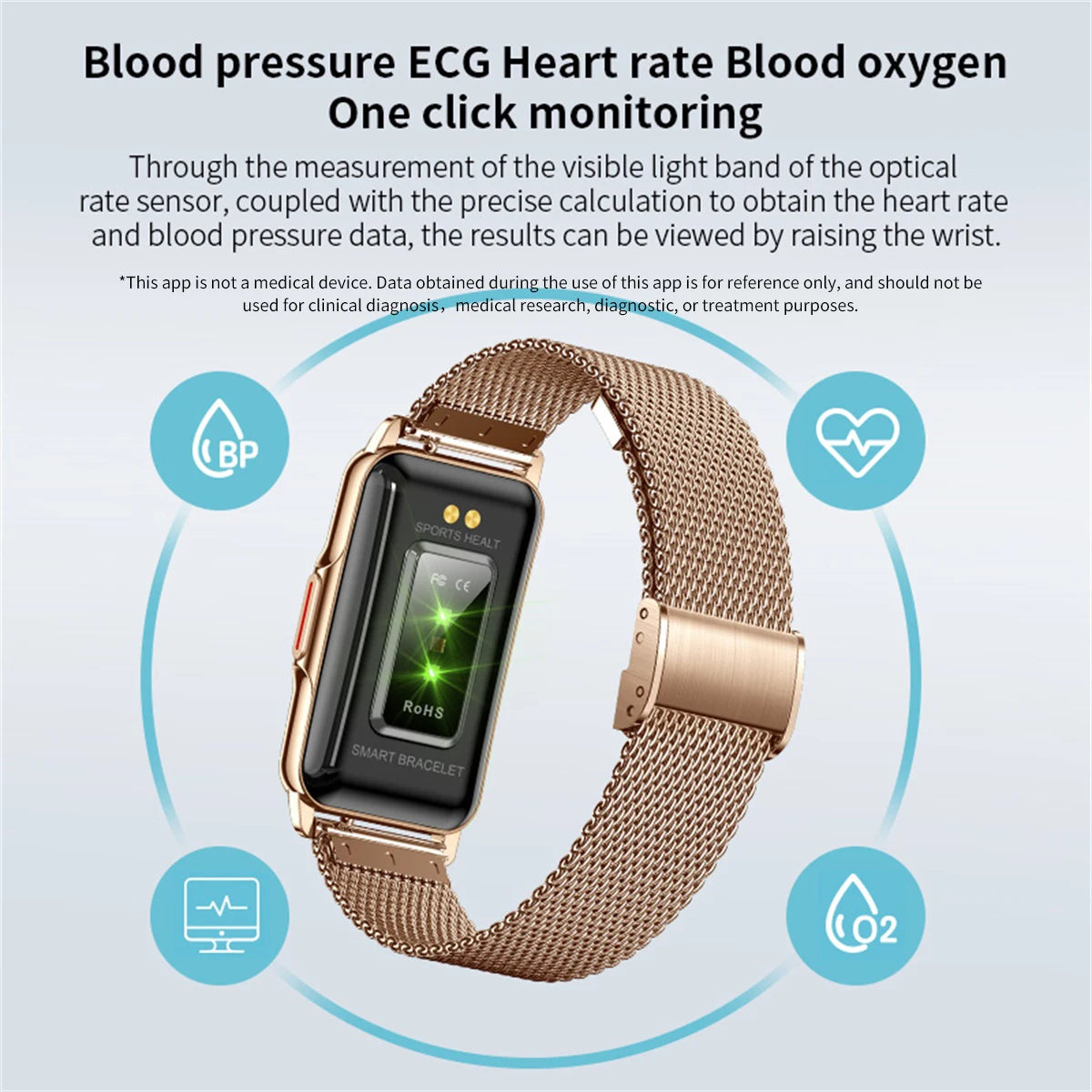 Montre intelligente LIGE pour hommes et femmes, bracelet intelligent de fitness, moniteur de fréquence cardiaque et de tension artérielle, étanche, appels Bluetooth