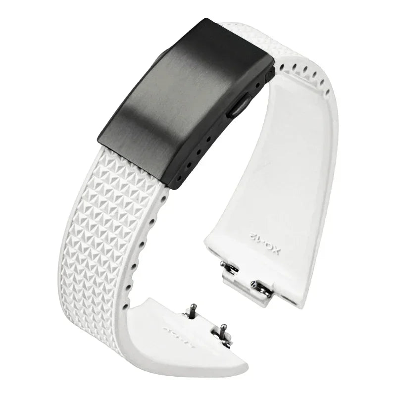Tissot PRX Super Player Fluoro Rubber Strap FKM 11-12mm