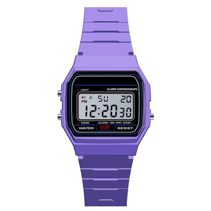 Montre de sport de luxe analogique et numérique militaire pour homme, étanche, avec LED, pour enfants et femmes, avec bracelet et alarme