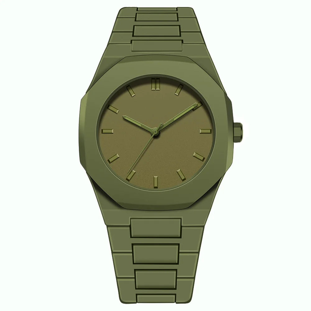 Top Brand Men Calendar Watch Luxury Business Quartz Watch Sports Plastic Watch Students Women Watches Reloj Hombre Dropshipping