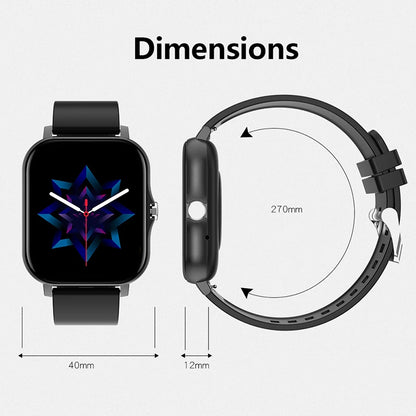 Montre connectée de sport, horloge de fitness, moniteur de santé, montre intelligente étanche, appels Bluetooth pour hommes femmes téléphones IOS Android 2025