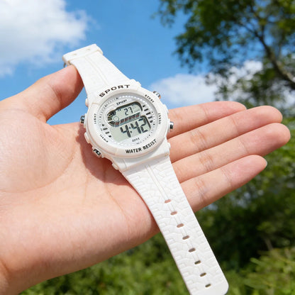 Montre numérique LED ChronoState Sport – Étanche 30M | Alarme Chronomètre Montre-bracelet électronique