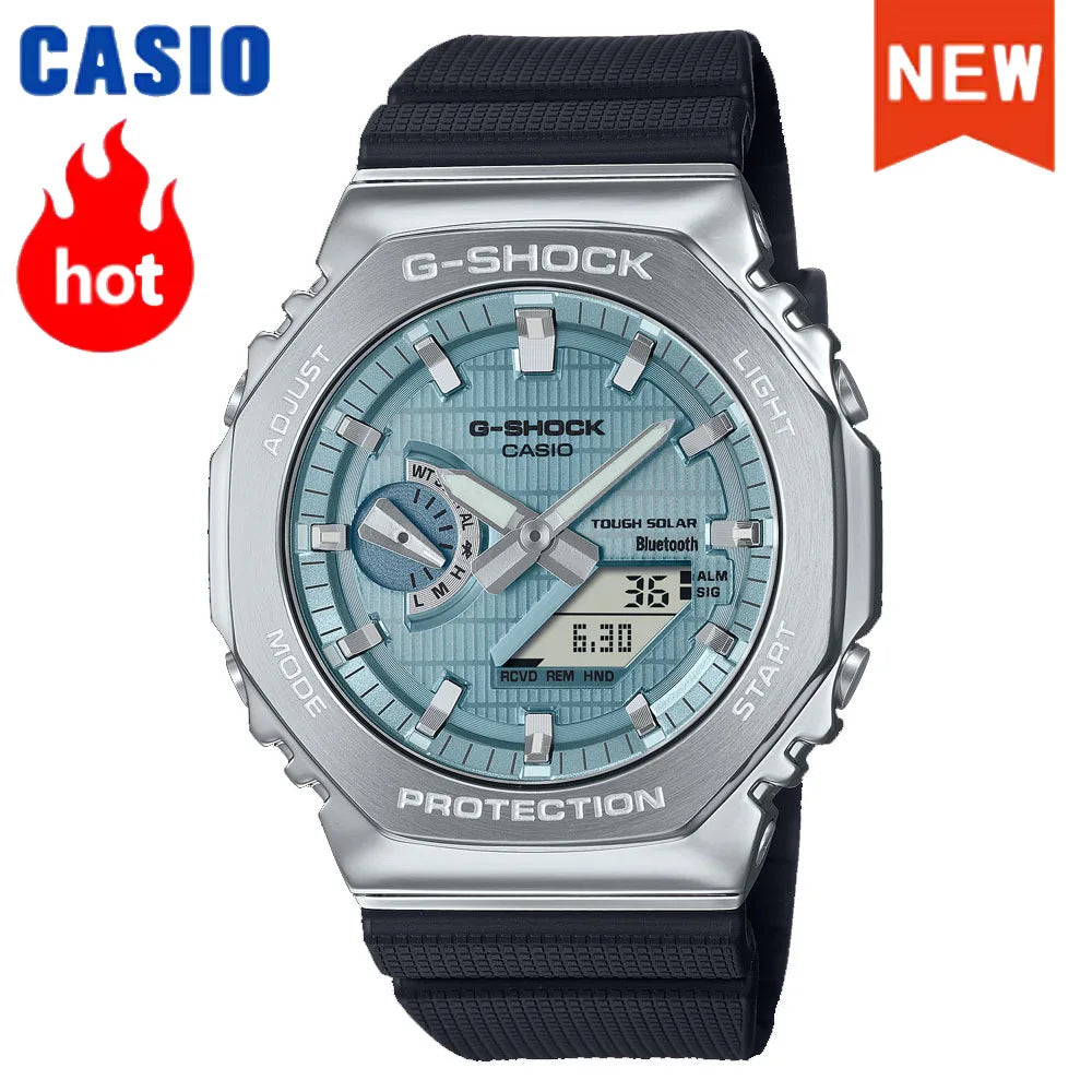 2026 Nouvelle série Casio GM-2100 tendance couleur dopamine montre de sport G-SHOCK montre de couple multifonctionnelle article de mode de luxe