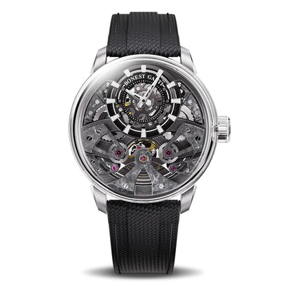 BONEST GATTI Men Automatic Mechanical Watch Sapphire Glass 316 Stainless Steel Skeleton German Brand Wristwatch