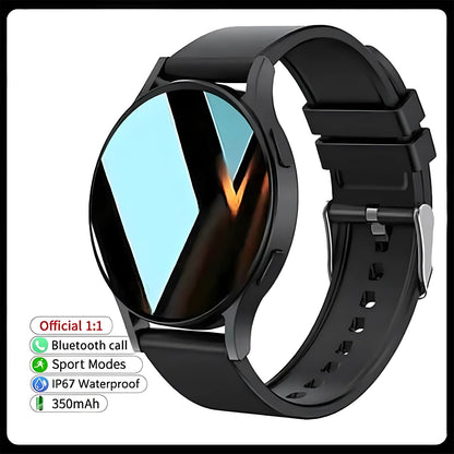 Montre Connectée Bluetooth Pro Appel 1,39 Pouces Cadrans Personnalisés Musique Sport Homme Femme Montre 6 Moniteur de Santé Smartwatch Pour Android IOS