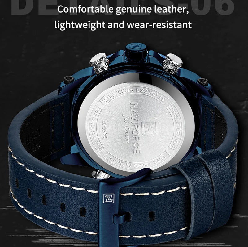 NAVIFORCE NF9236 Multi-Function Day Date Watch