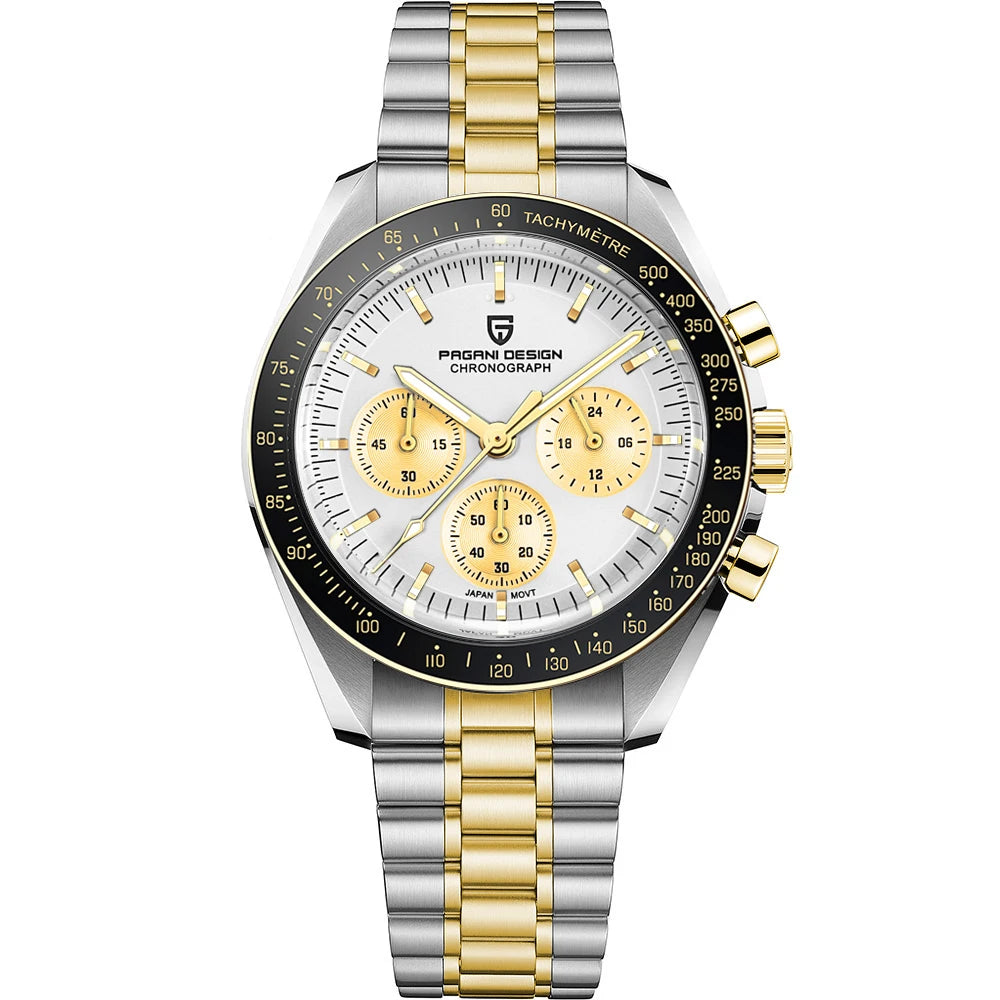PAGANI DESIGN 2026 Nouvel Hommage à la CK2998 Moon Watch Montre Homme Luxe Quartz Pour Homme Saphir AR Sport Chronographe Homme