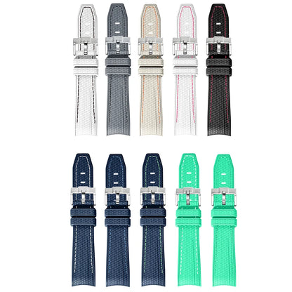 Bracelet de montre en caoutchouc pour Swatch X Omega Joint MoonSwatch étanche Sport 20mm Bracelet de montre en silicone incurvé pour hommes et femmes