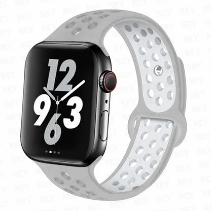 Sport Strap For Apple Watch Band Ultra 49mm 44mm 45mm 38/40mm/41mm Silicone Pride Bracelet correa iWatch Series 8 7 6 4 5 3 9 SE