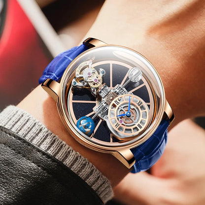 ChronoState Celestial X Luxury Astronomical Quartz Watch for Men