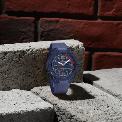 NAVIFORCE 7126 Montre à Quartz Tendance pour Homme, Décontractée, Simple, Étanche, Bracelet en Silicone, Montre de Sport Lumineuse pour Homme, reloj hombre