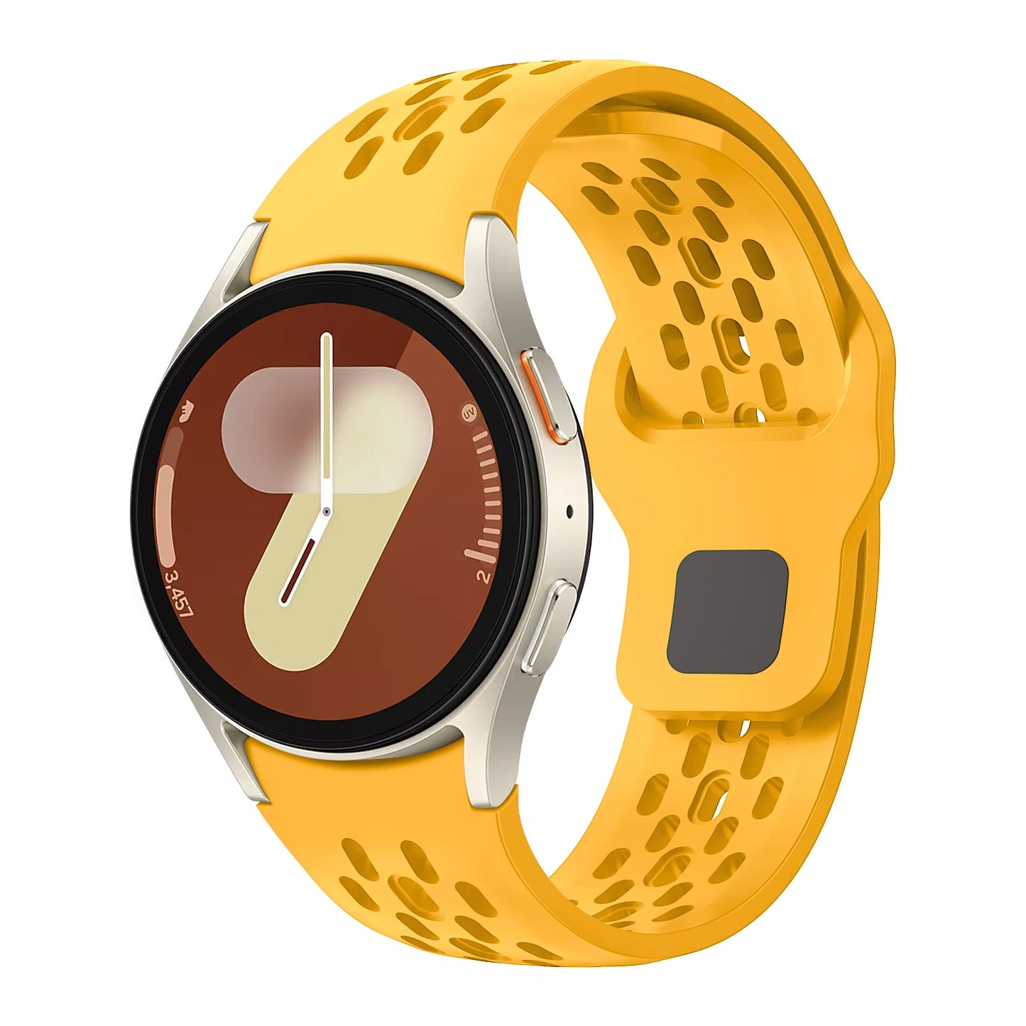 for Samsung Galaxy Watch 7 Strap 4/5/6/FE/classic/Pro 44mm 40mm wrist belt Silicone Sport correa Bracelet Galaxy Watch 7 Band