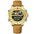 NAVIFORCE NF9208 Digital Men Military Watch Waterproof Wristwatch LED Quartz Clock Sport Big Watches