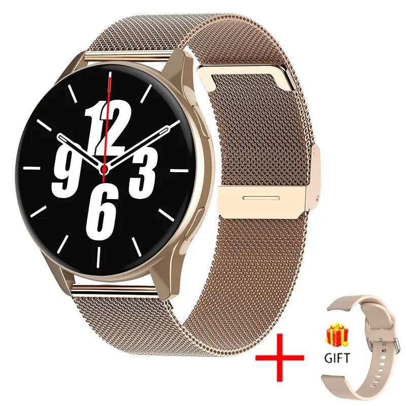 LIGE Nouvelle Montre Connectée 2025 Charge Sans Fil Smartwatch Appels Bluetooth Montres Hommes Femmes Bracelet Connecté Cadran Personnalisé +Boîte