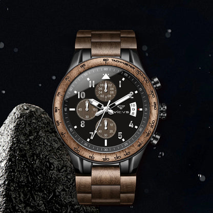 Montre Chronographe à Quartz Bobo Bird
