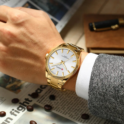 Montre Homme CURREN Mode Simple Acier Inoxydable Quartz Montre Homme Décontracté Business Montre Relogio Masculino