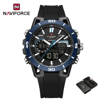 NAVIFORCE 2026 NF7135 Analog LCD Chronograph Watch