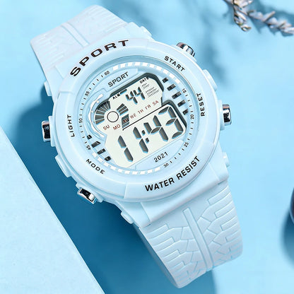 Montre numérique LED ChronoState Sport – Étanche 30M | Alarme Chronomètre Montre-bracelet électronique