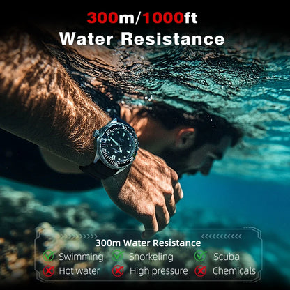 NORTH EDGE TRITON 2026 Solar Dive Watch 316L Steel