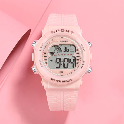 Montre numérique LED ChronoState Sport – Étanche 30M | Alarme Chronomètre Montre-bracelet électronique