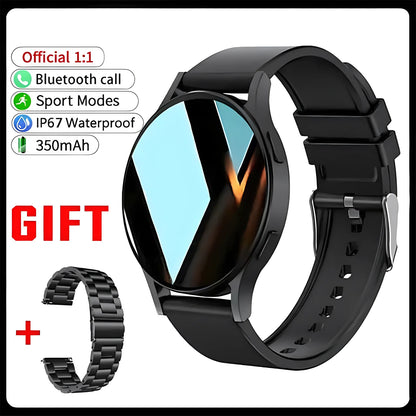Montre Connectée Bluetooth Pro Appel 1,39 Pouces Cadrans Personnalisés Musique Sport Homme Femme Montre 6 Moniteur de Santé Smartwatch Pour Android IOS