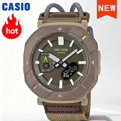 Montre homme Casio PRJ-B001 série G-SHOCK petite série canon en acier véritable noir et or étanche montre de sport couple 2026 VIP