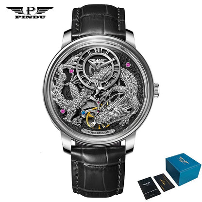 PINDU P6632 Développe des montres mécaniques automatiques pour hommes