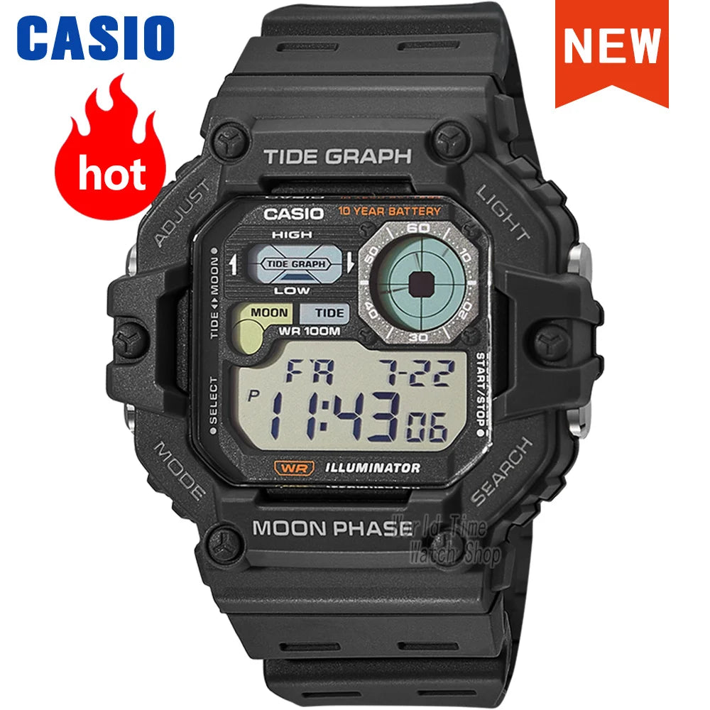Montre Homme Casio Mode Sport Outdoor Montre-bracelet Style de Vie Actif Design Décontracté Série WS-1700H