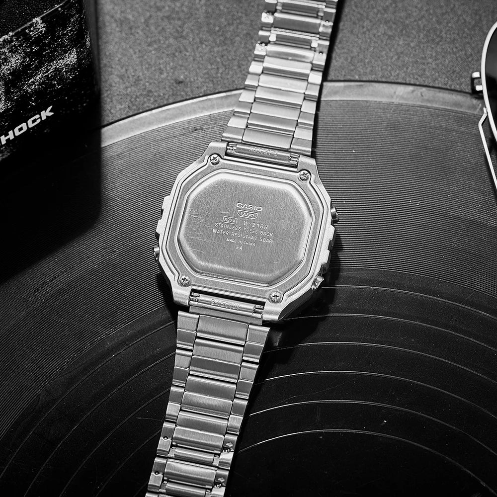 Montre Casio Mode Montre multifonction relogio masculino W-218HD-3A Nouveau modèle 2026