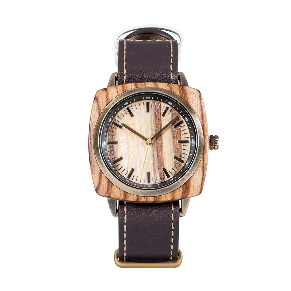 Montre en bois BOBO BIRD pour hommes, design unique, mouvement à quartz de haute qualité, montres-bracelets pour femmes, amis de la famille, liquidation de montres