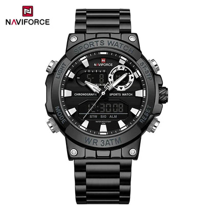 NAVIFORCE NF9237 Military Dual Display Chronograph Watch