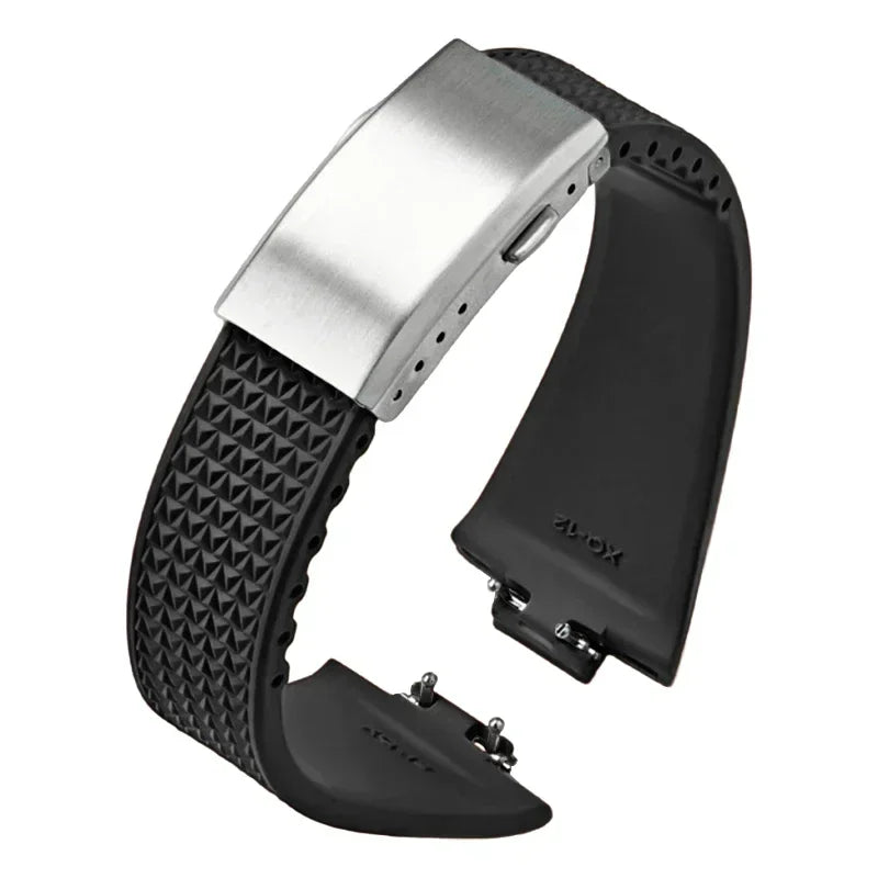 Tissot PRX Super Player Fluoro Rubber Strap FKM 11-12mm