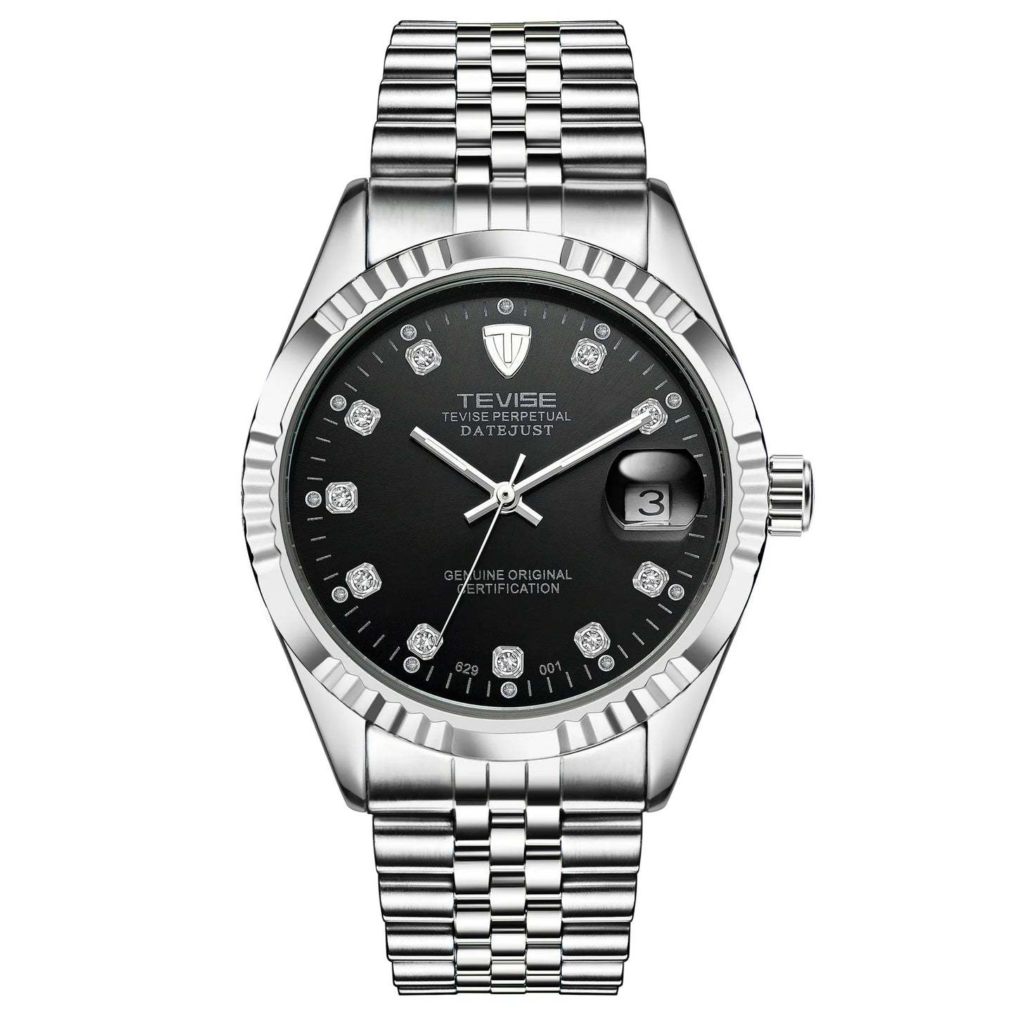Montre Mécanique Homme Accessoire de Mode Cadeau Exclusif Montre Élégante pour Hommes Distingués