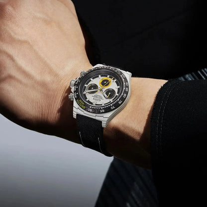 ChronoState BONEST GATTI BG9010 – Montre chronographe automatique 39MM | Boîtier en fibre de carbone et saphir