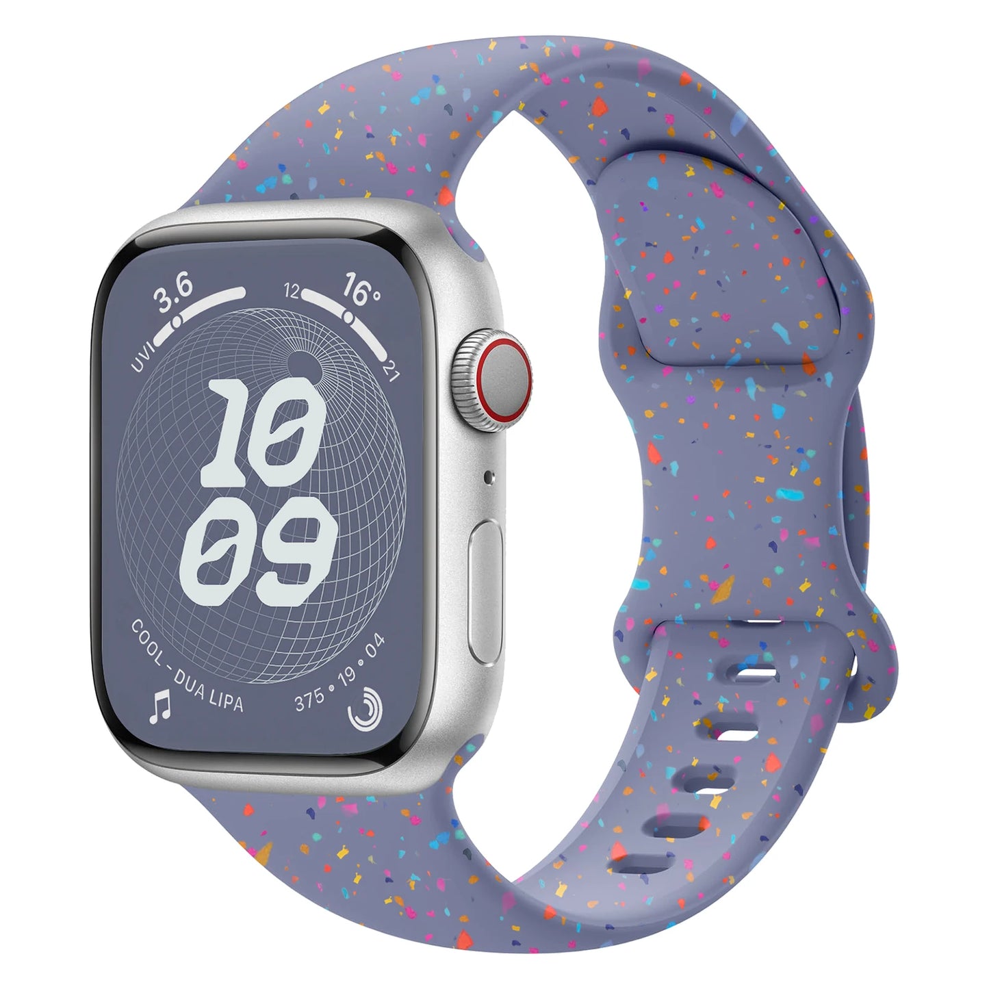 Sport Silicone Loop for Apple watch band 40mm 45mm 44mm 41mm 38mm 49mm Soft bracelet iwatch Series 9 8 7 6 5 3 SE Ultra 2 strap